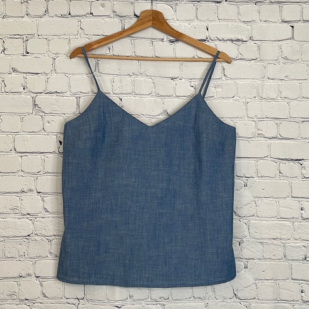 J.Crew Factory Chambray Cami - Picture 5 of 8